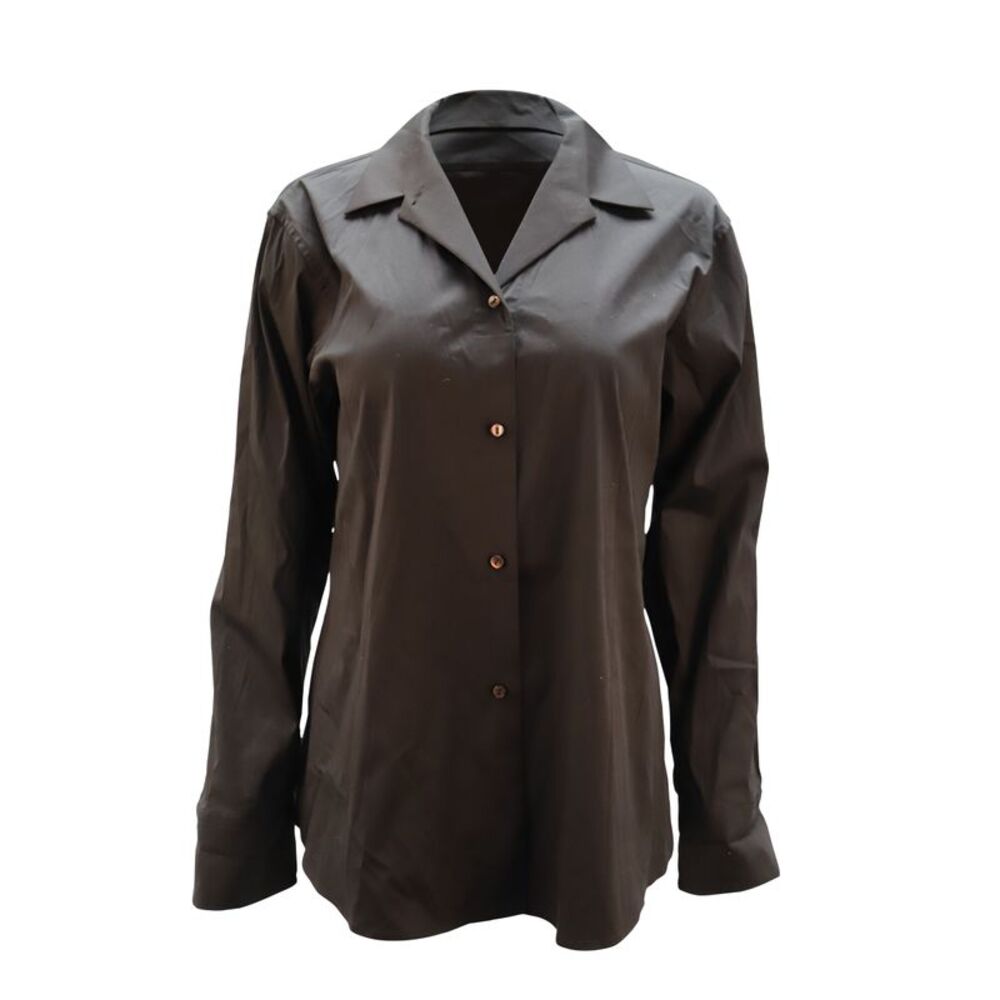 Jil Sander Button-down Shirt in Black Cotton